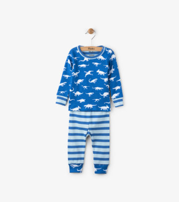 Dinosaur Organic Cotton Baby Pajama Set by Hatley