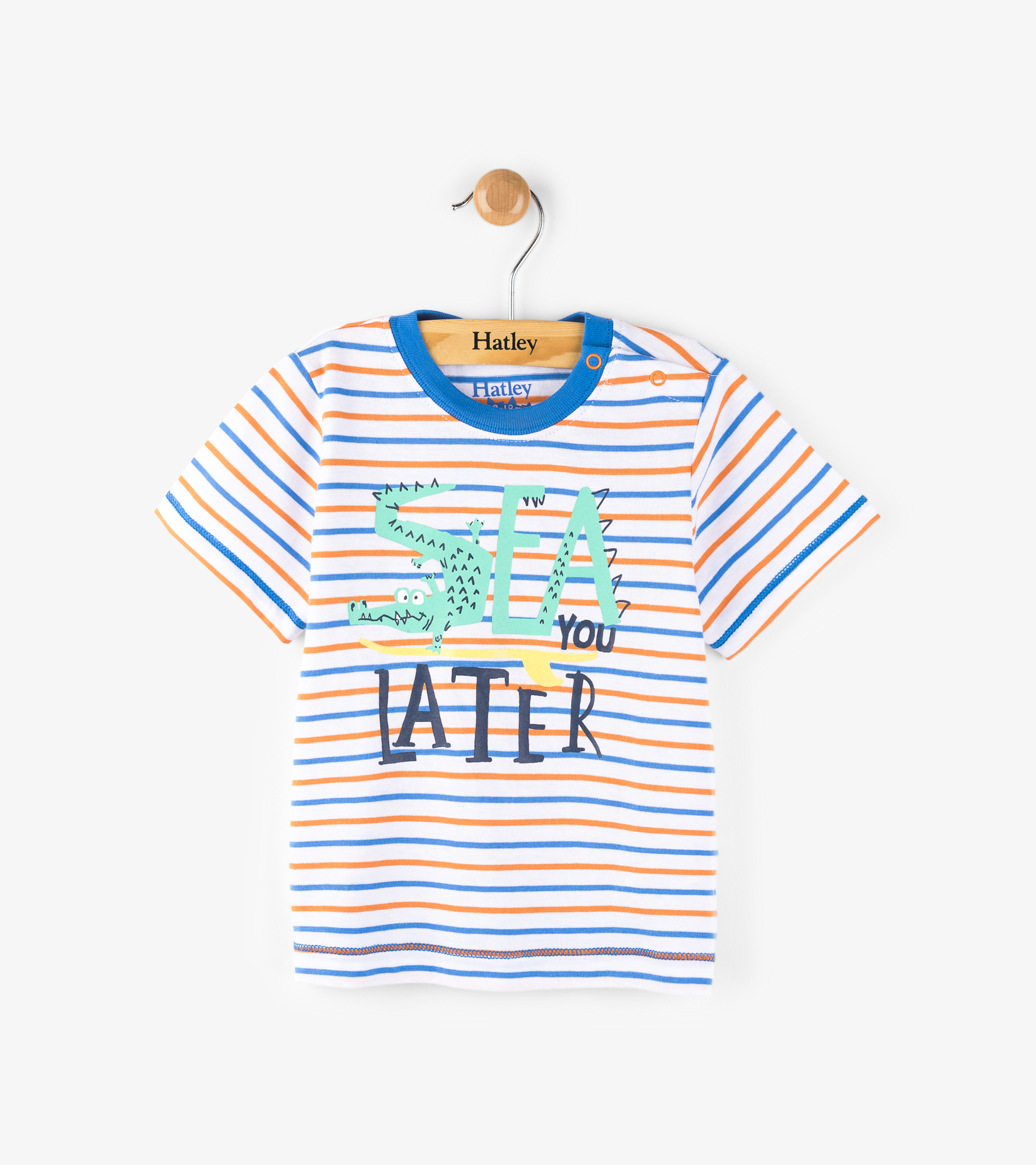 Sea You Later Gator Baby Tee by Hatley - Autumn With Love