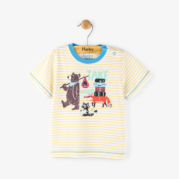 Camping Wildlife Baby Tee by Hatley
